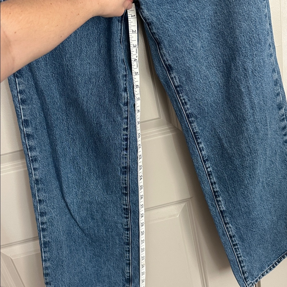 Princess Polly Carpenter Wide Leg Womens Jeans - Picture 9 of 12